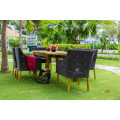 High End Garden Dining Set PE Rattan Resin Wicker Furniture